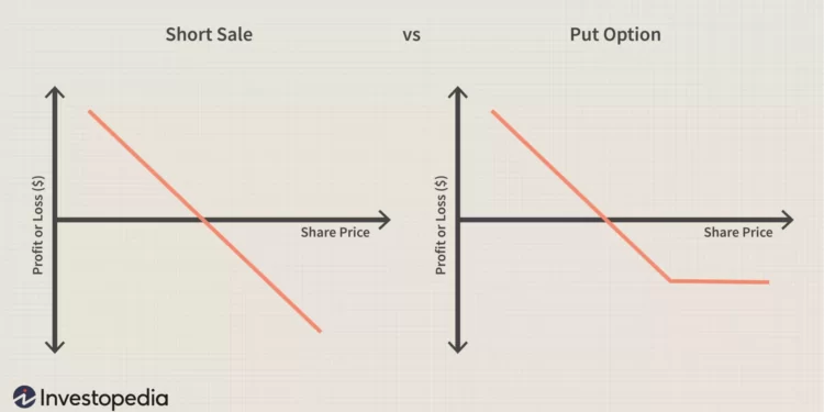 풋옵션 vs. 공매도 – 주요 차이점
