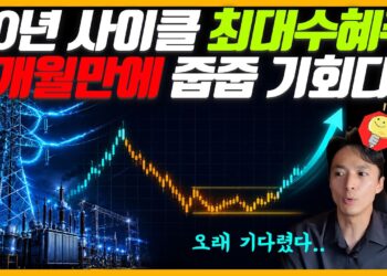 40년 전력망 현대화 수혜주, 지금이 바로 '줍줍' 기회인가? 장기 투자 전략 심층 분석