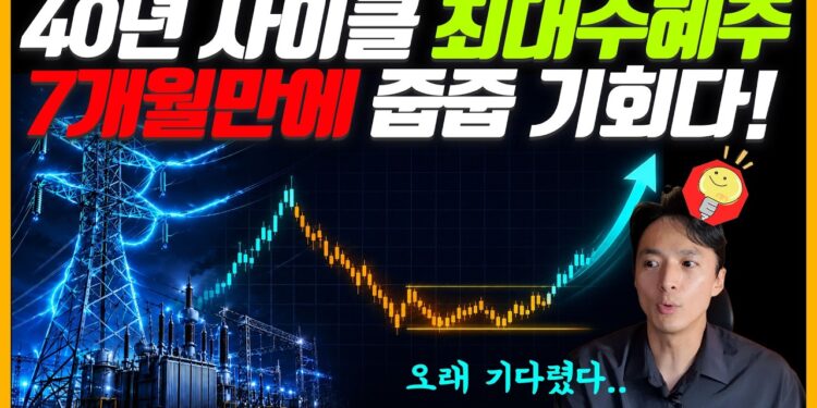 40년 전력망 현대화 수혜주, 지금이 바로 '줍줍' 기회인가? 장기 투자 전략 심층 분석