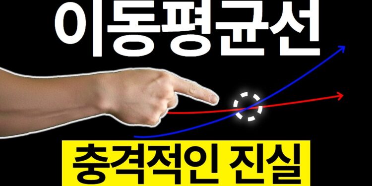 주식 코인 투자, 진짜 이동평균선 보는 법 하나로 시장을 읽다!