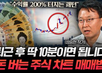 하루 10분으로 끝내는 주식 차트 분석 핵심: 성승현 작가의 투자 비밀 공개