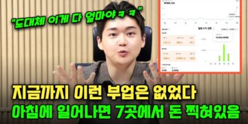자동화 부업의 시대: "하루에 얼마 버는지 모르는" 수익 비밀 파헤치기